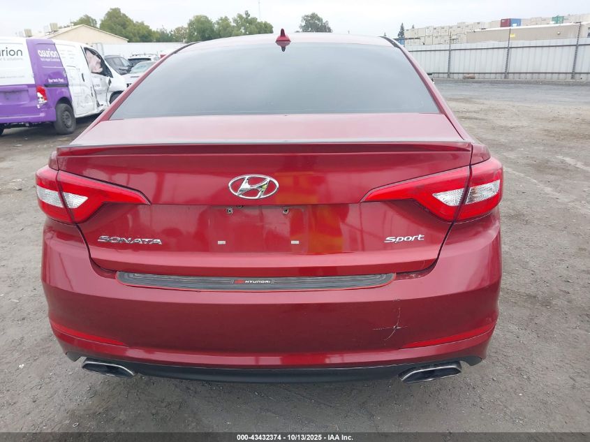 2015 Hyundai Sonata Sport VIN: 5NPE34AF4FH193434 Lot: 43432374