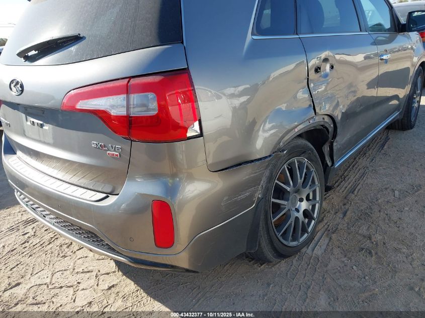 2014 Kia Sorento Limited V6 VIN: 5XYKW4A73EG491336 Lot: 43432377