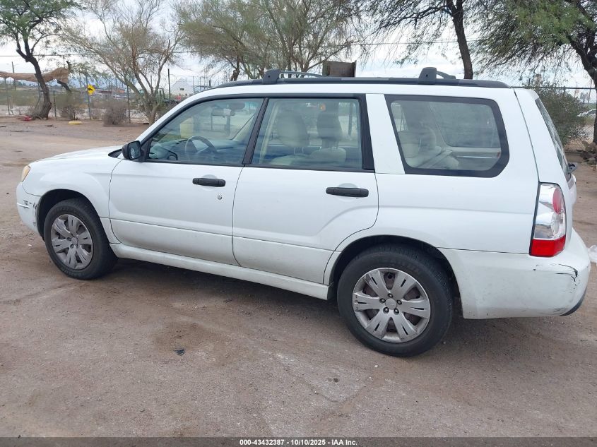 2008 Subaru Forester 2.5X VIN: JF1SG636X8H703048 Lot: 43432387