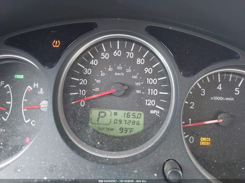 2008 Subaru Forester 2.5X VIN: JF1SG636X8H703048 Lot: 43432387