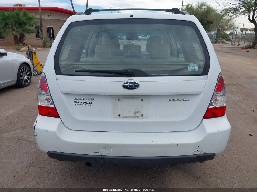 2008 Subaru Forester 2.5X VIN: JF1SG636X8H703048 Lot: 43432387