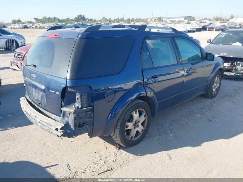 2007 Ford Freestyle Limited VIN: 1FMDK06117GA13008 Lot: 43432391