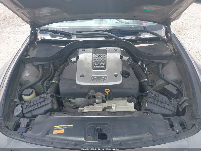 2011 Infiniti G37X VIN: JN1CV6AR1BM402168 Lot: 43432398