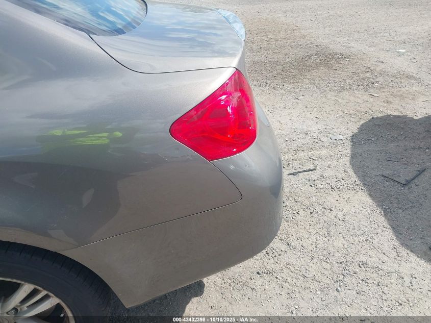 2011 Infiniti G37X VIN: JN1CV6AR1BM402168 Lot: 43432398