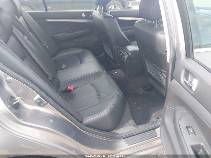 2011 Infiniti G37X VIN: JN1CV6AR1BM402168 Lot: 43432398