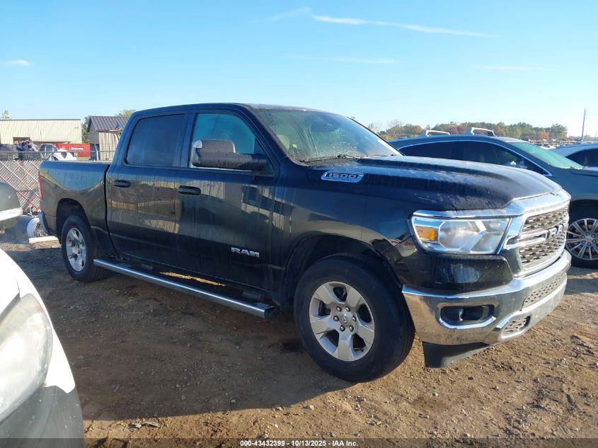 2023 Ram 1500 Big Horn 4X4 5'7 Box VIN: 1C6SRFFT5PN659831 Lot: 43432399