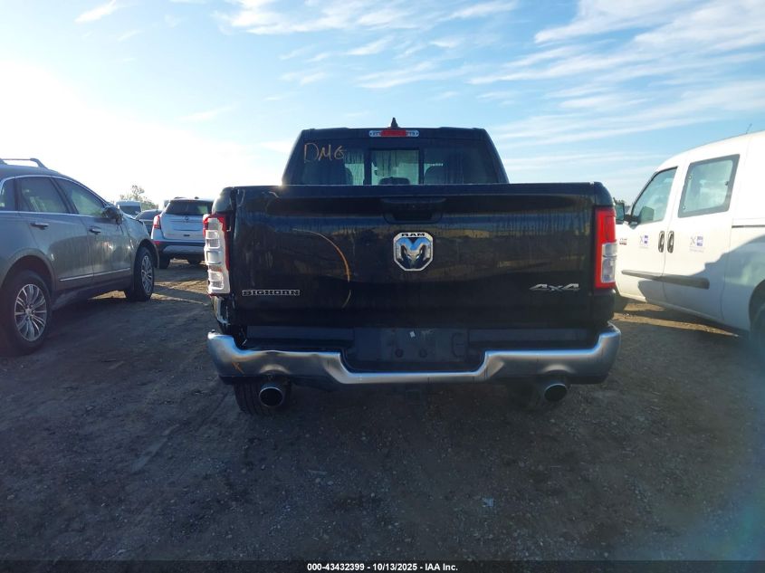 2023 Ram 1500 Big Horn 4X4 5'7 Box VIN: 1C6SRFFT5PN659831 Lot: 43432399
