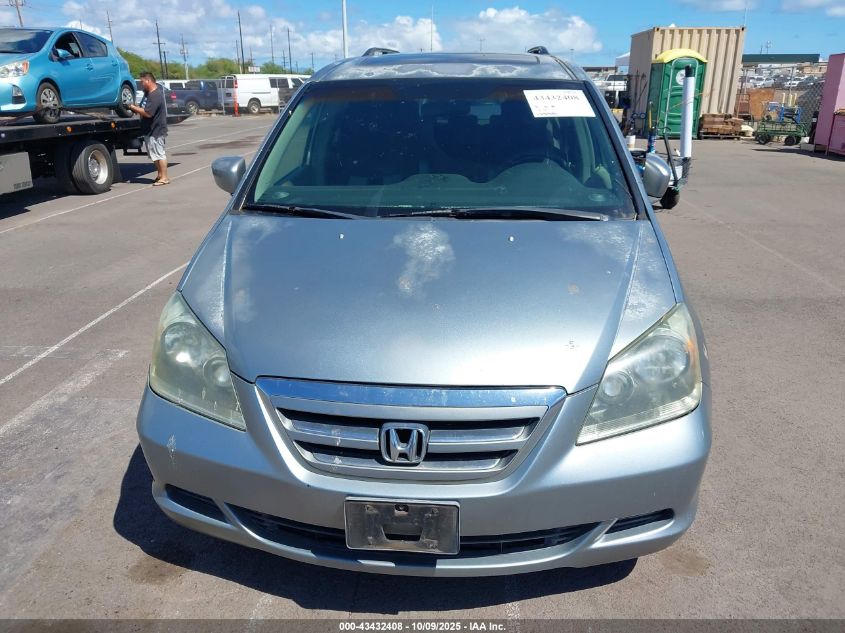 2006 Honda Odyssey Ex-L VIN: 5FNRL387X6B124630 Lot: 43432408