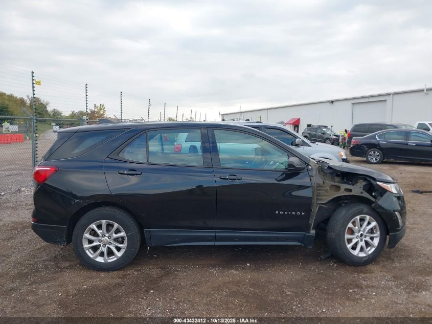 2018 Chevrolet Equinox Ls VIN: 2GNAXHEVXJ6176122 Lot: 43432412