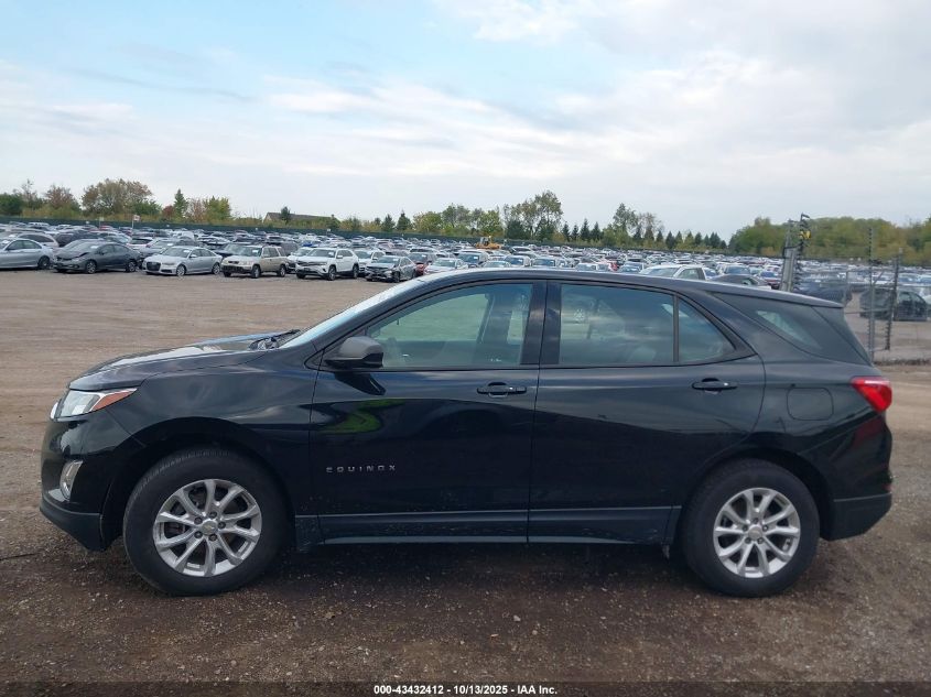 2018 Chevrolet Equinox Ls VIN: 2GNAXHEVXJ6176122 Lot: 43432412