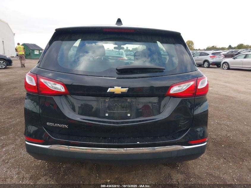 2018 Chevrolet Equinox Ls VIN: 2GNAXHEVXJ6176122 Lot: 43432412