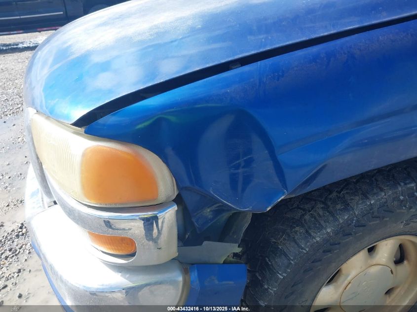 2003 GMC Sierra 1500 Sle VIN: 1GTEK19T13E253113 Lot: 43432416