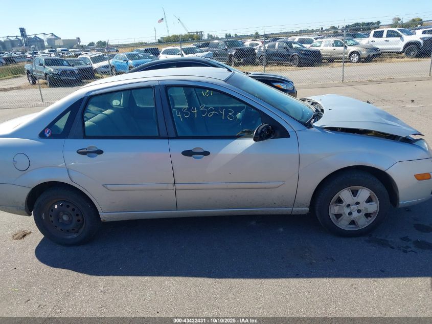 2007 Ford Focus S/Se/Ses VIN: 1FAFP34N87W320337 Lot: 43432431