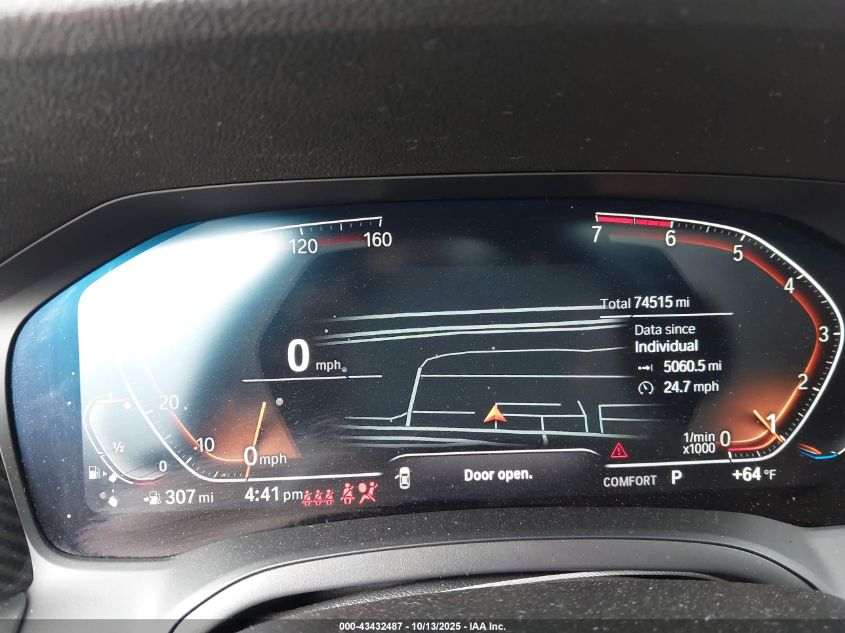 2021 BMW 330I VIN: 3MW5R1J09M8B86677 Lot: 43432487