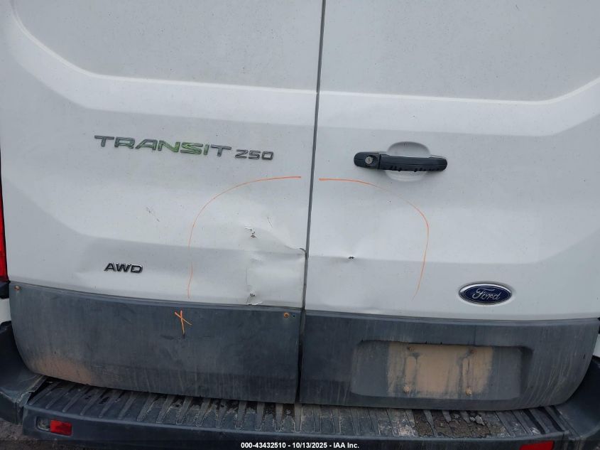 2023 Ford Transit-250 Cargo Van VIN: 1FTBR3U8XPKB37929 Lot: 43432510
