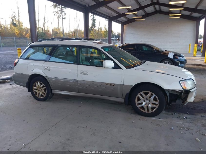 2001 Subaru Outback Limited VIN: 4S3BH686817602618 Lot: 43432519
