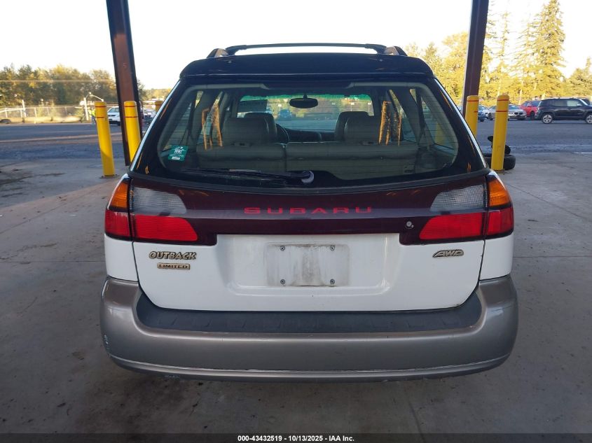 2001 Subaru Outback Limited VIN: 4S3BH686817602618 Lot: 43432519