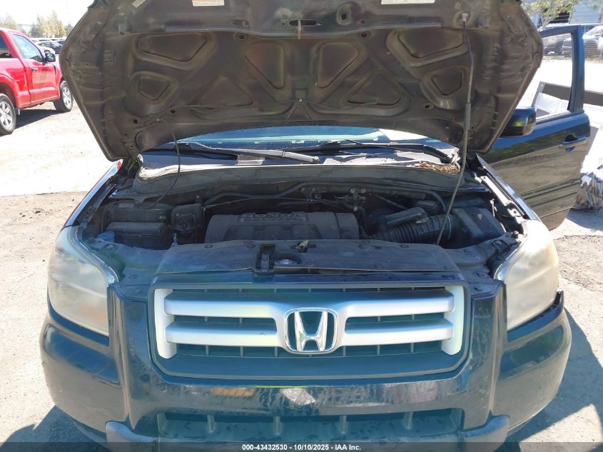 2008 Honda Pilot Ex-L VIN: 5FNYF28668B016352 Lot: 43432530