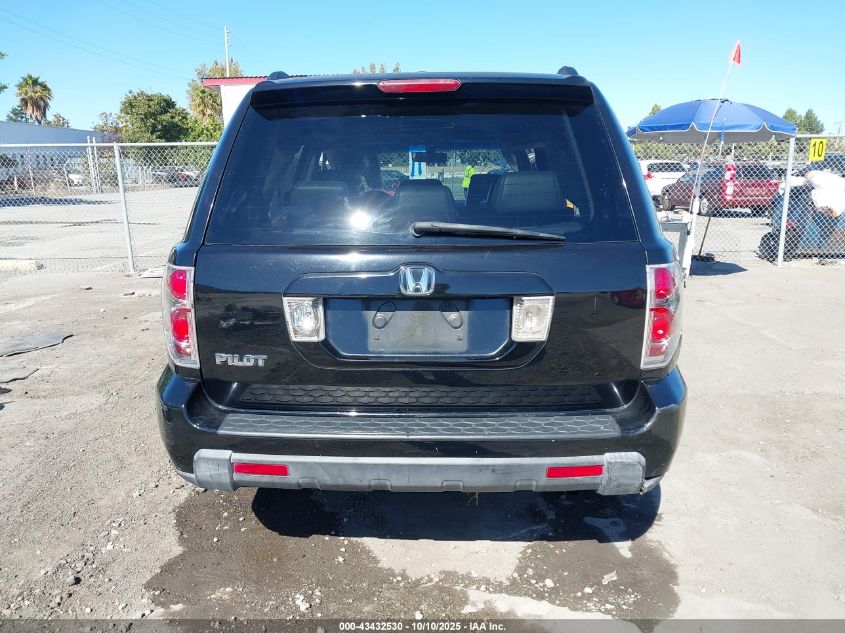 2008 Honda Pilot Ex-L VIN: 5FNYF28668B016352 Lot: 43432530