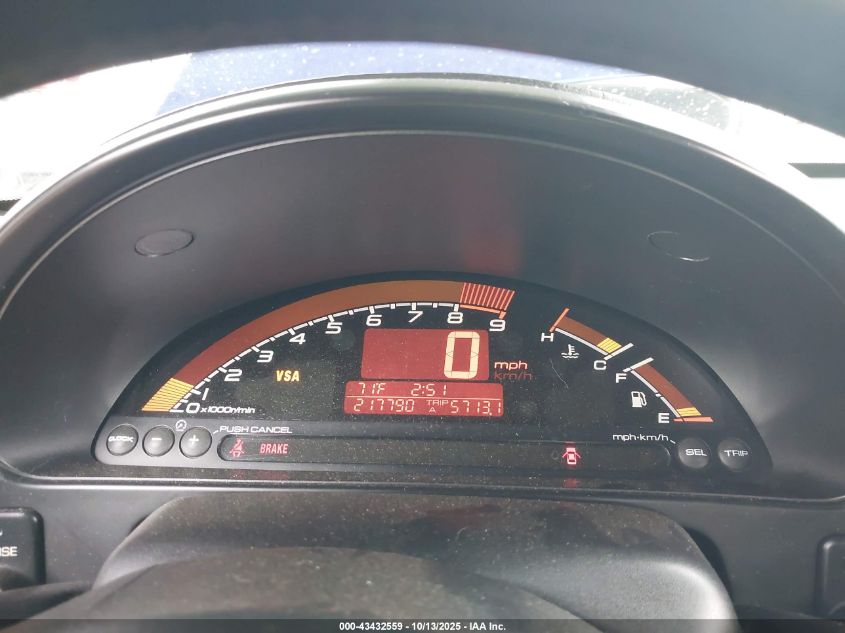 2008 Honda S2000 VIN: JHMAP21468S001469 Lot: 43432559