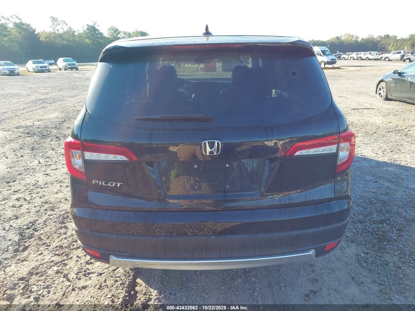 2022 Honda Pilot 2Wd Ex-L VIN: 5FNYF5H52NB037459 Lot: 43432562