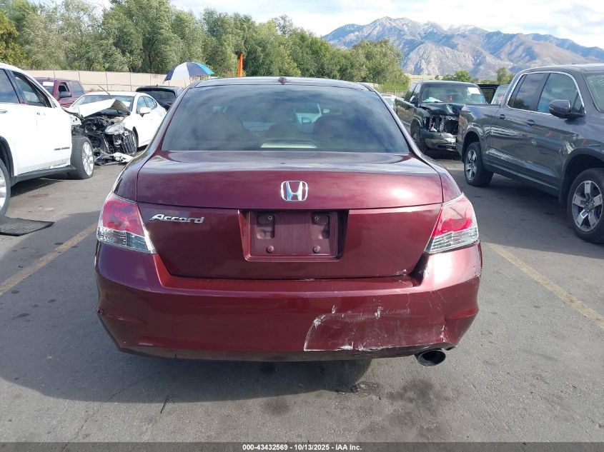 2009 Honda Accord 2.4 Ex-L VIN: 1HGCP26859A043548 Lot: 43432569