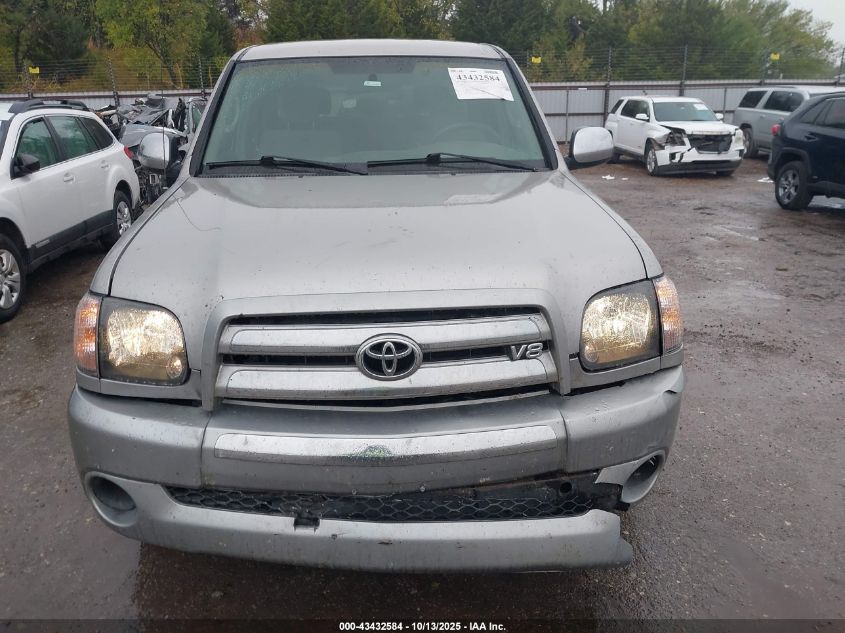 2006 Toyota Tundra Sr5 V8 VIN: 5TBET34136S525960 Lot: 43432584