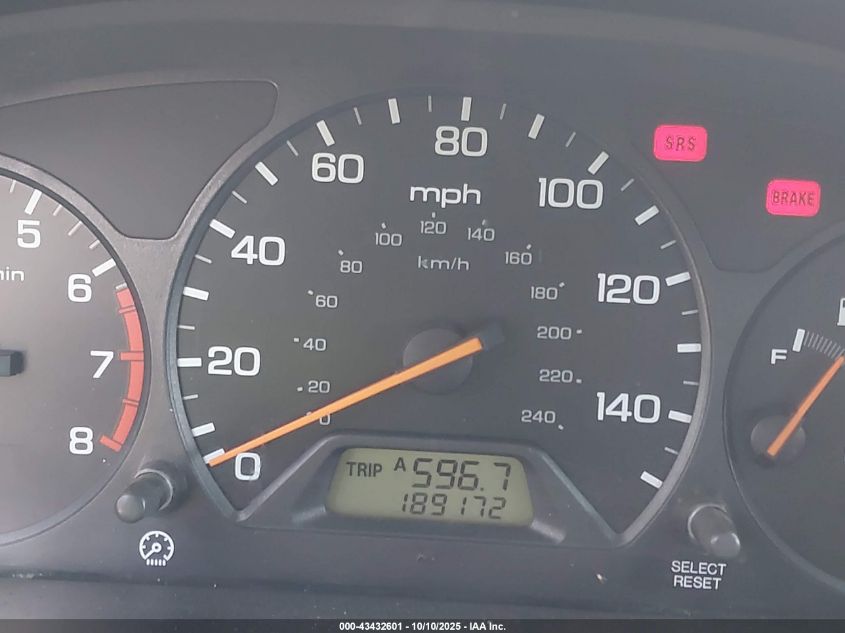 2002 Honda Accord 2.3 Ex/2.3 Se VIN: 1HGCG66862A106900 Lot: 43432601