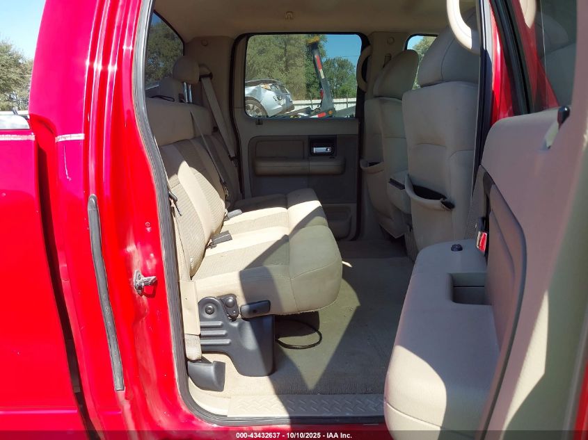 2005 Ford F-150 Lariat/Xlt VIN: 1FTPW12535KC35855 Lot: 43432637