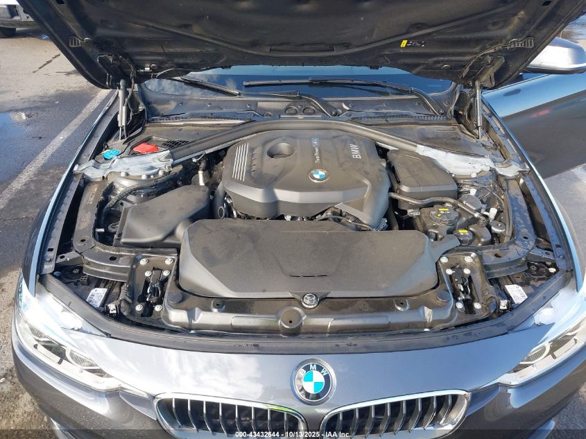 2017 BMW 330I xDrive VIN: WBA8D9C31HA004272 Lot: 43432644