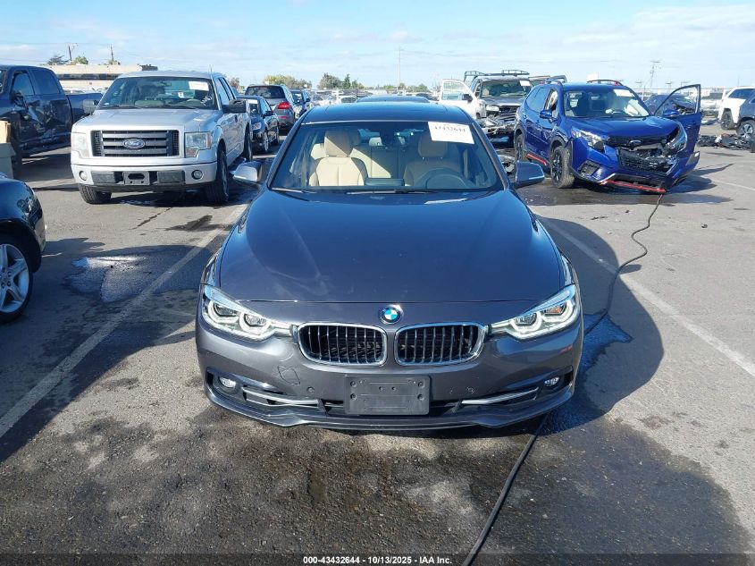 2017 BMW 330I xDrive VIN: WBA8D9C31HA004272 Lot: 43432644