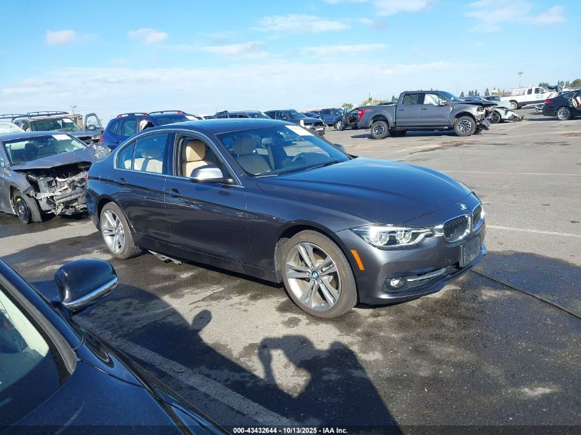2017 BMW 330I xDrive VIN: WBA8D9C31HA004272 Lot: 43432644