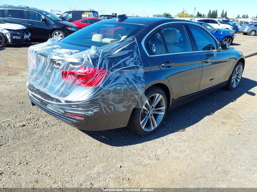Vin: wba8d9c31ha004272, lot: 43927488, bmw 330i xdrive 20174