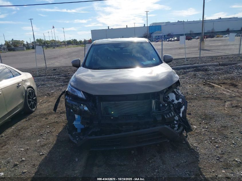 2025 Nissan Rogue Sv Intelligent Awd VIN: JN8BT3BB6SW154653 Lot: 43432670