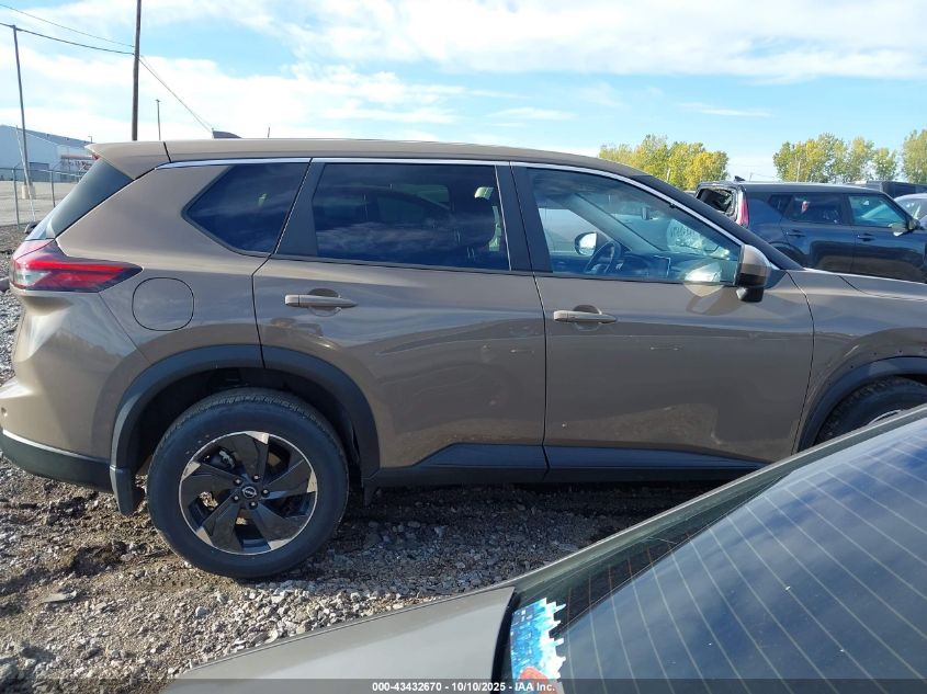 2025 Nissan Rogue Sv Intelligent Awd VIN: JN8BT3BB6SW154653 Lot: 43432670