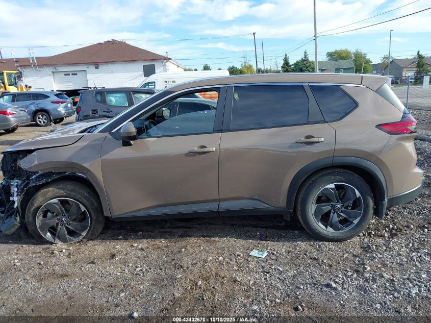 2025 Nissan Rogue Sv Intelligent Awd VIN: JN8BT3BB6SW154653 Lot: 43432670