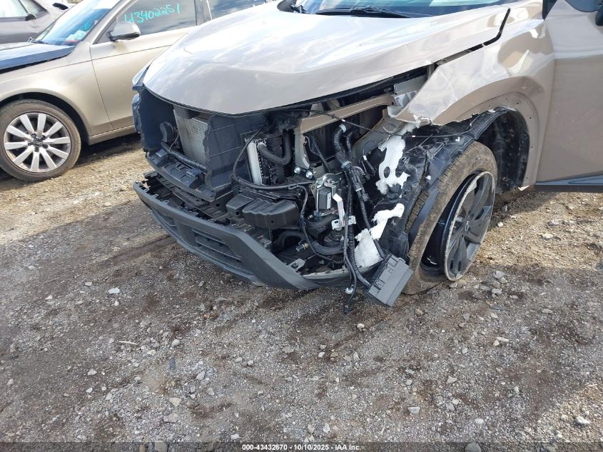 2025 Nissan Rogue Sv Intelligent Awd VIN: JN8BT3BB6SW154653 Lot: 43432670