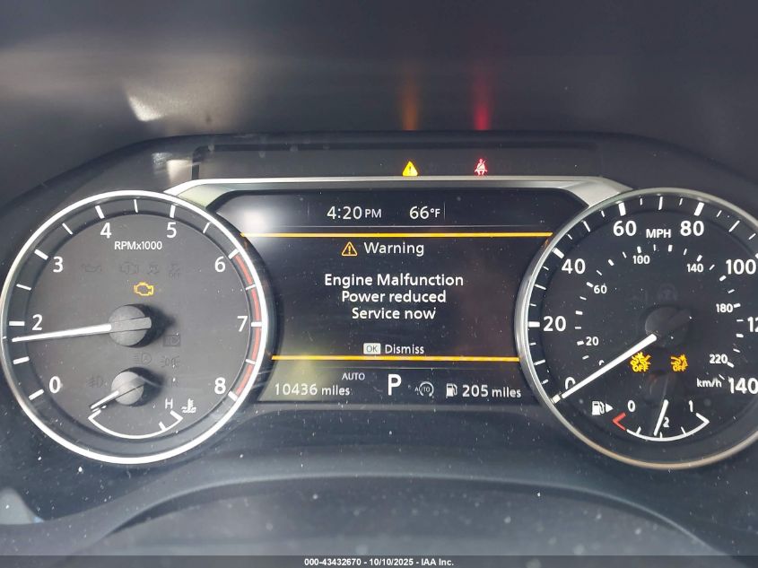 2025 Nissan Rogue Sv Intelligent Awd VIN: JN8BT3BB6SW154653 Lot: 43432670