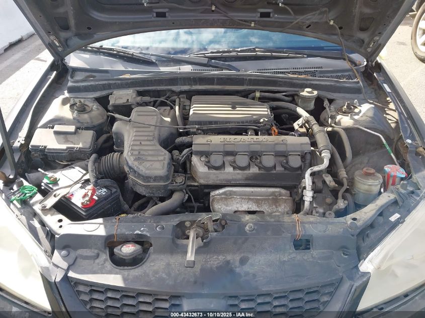 2005 Honda Civic Lx VIN: 1HGEM22575L030781 Lot: 43432673