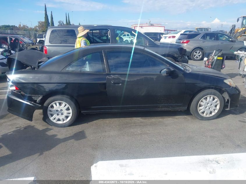 2005 Honda Civic Lx VIN: 1HGEM22575L030781 Lot: 43432673