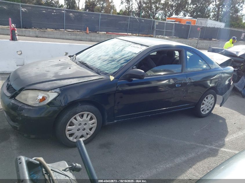 2005 Honda Civic Lx VIN: 1HGEM22575L030781 Lot: 43432673