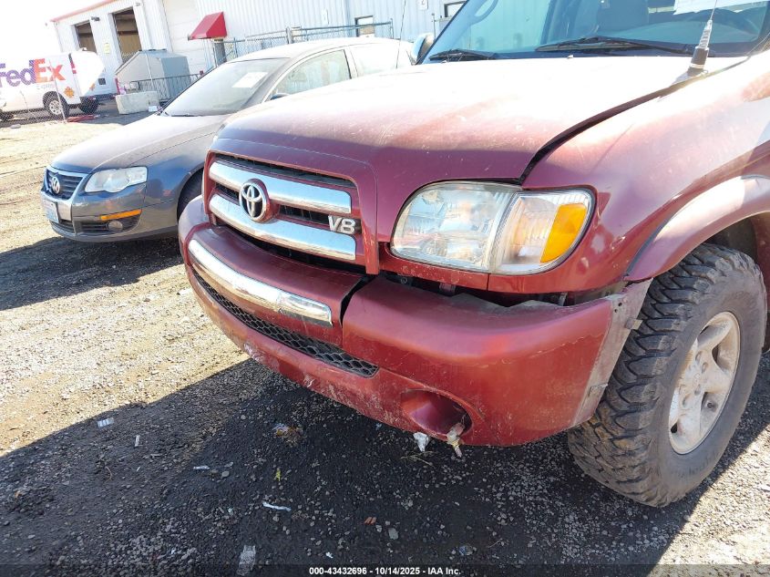 2003 Toyota Tundra Sr5 V8 VIN: 5TBBT44123S401036 Lot: 43432696