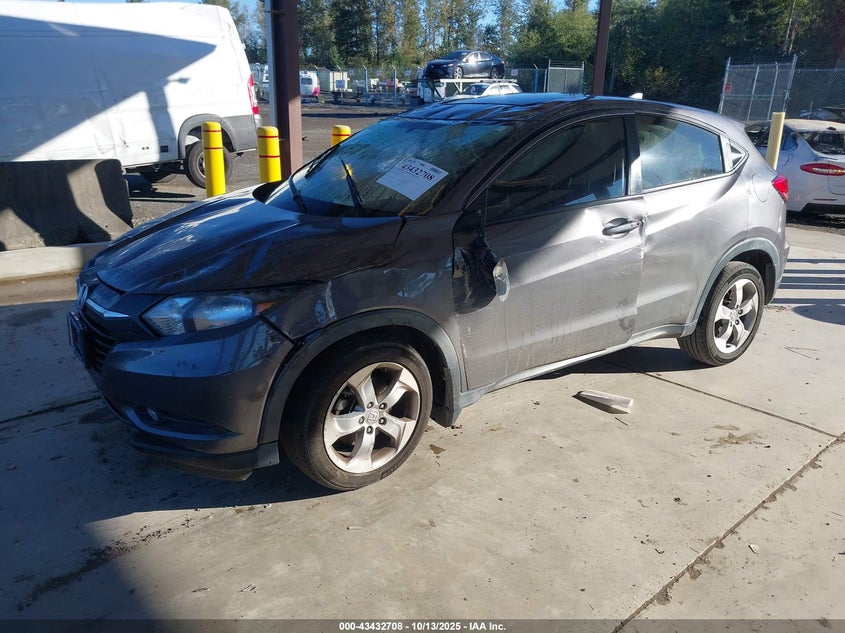 2016 HONDA HR-V EX 3CZRU6H53GM709599