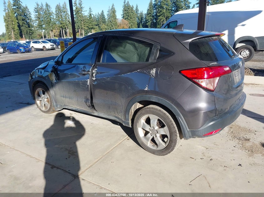 2016 HONDA HR-V EX 3CZRU6H53GM709599