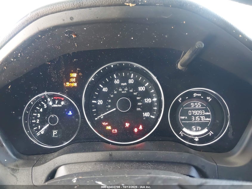 2016 HONDA HR-V EX 3CZRU6H53GM709599