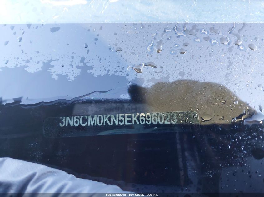 2014 Nissan Nv200 Sv VIN: 3N6CM0KN5EK696023 Lot: 43432713