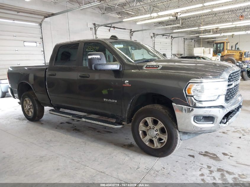 2024 Ram 2500 Big Horn 4X4 6'4 Box VIN: 3C6UR5DLXRG285816 Lot: 43432719