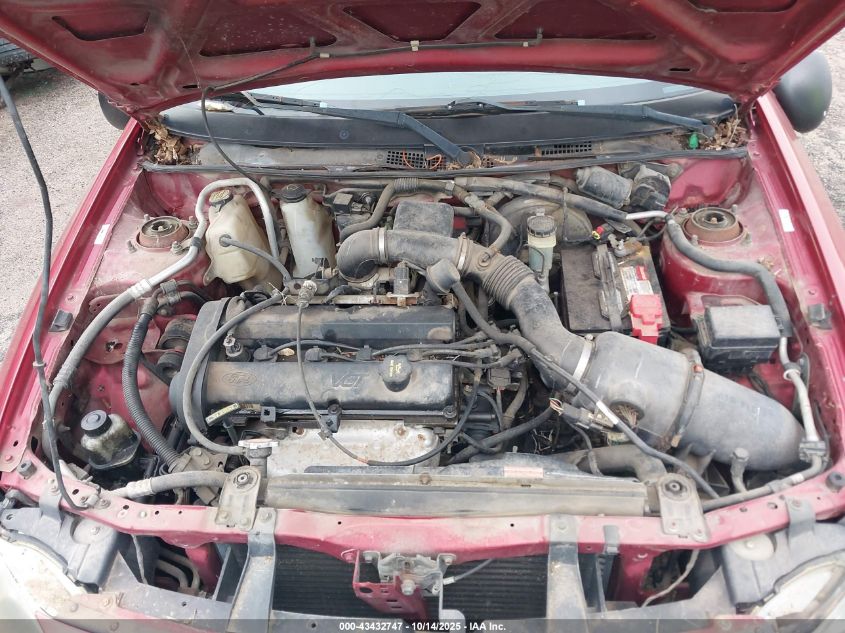 2002 Ford Escort Zx2 VIN: 3FAFP11392R194217 Lot: 43432747