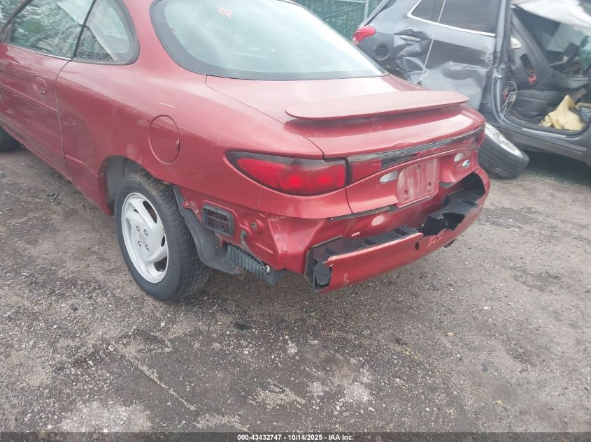 2002 Ford Escort Zx2 VIN: 3FAFP11392R194217 Lot: 43432747