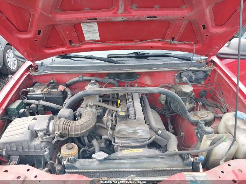 2002 Chevrolet Tracker Hard Top Base VIN: 2CNBJ13C726908601 Lot: 43432764